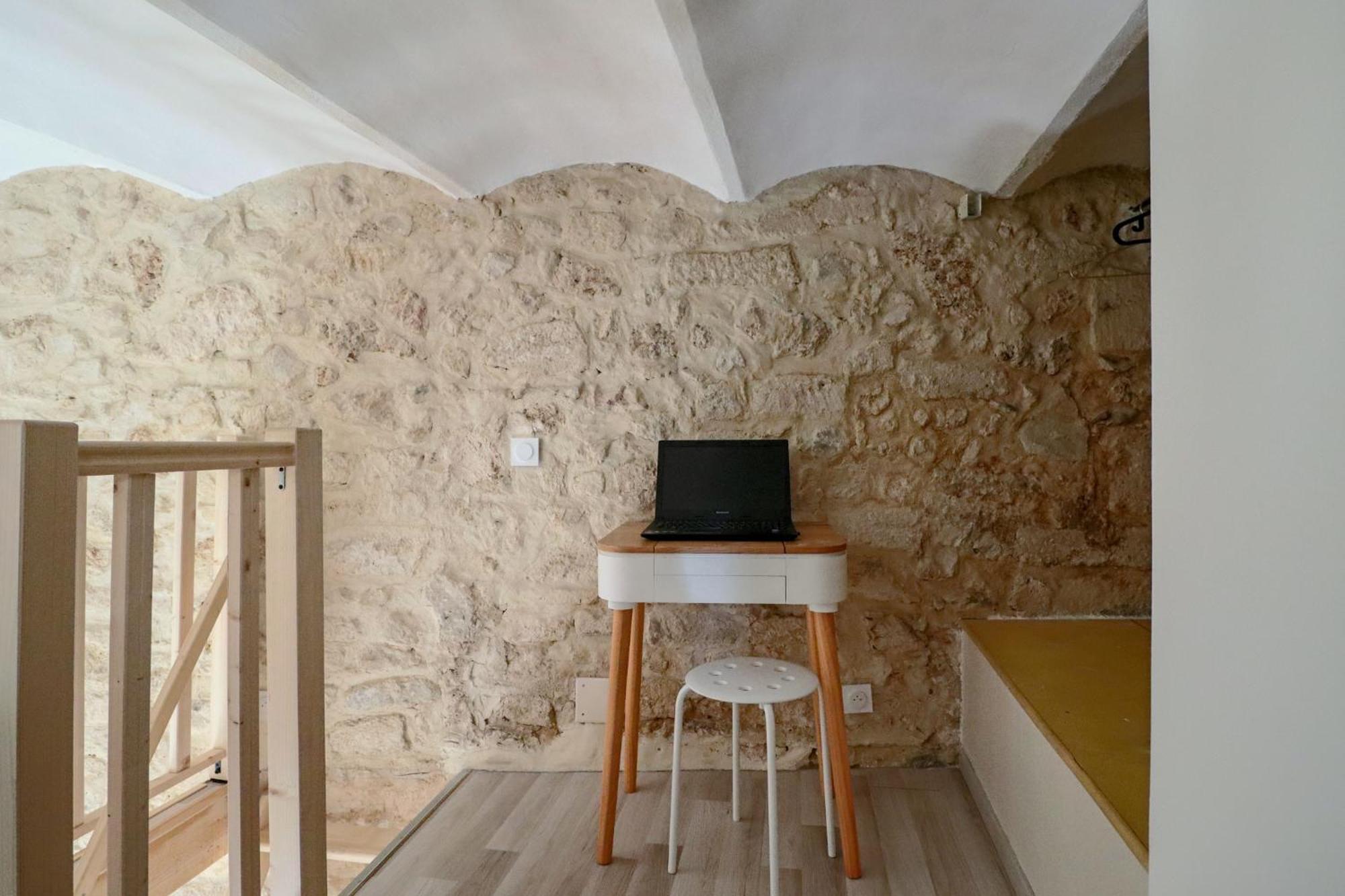 Studio Climatise Mezzanine Avec Parking Montpellier Exterior foto